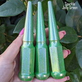 32 Pc 14x1.5 Spike Lug Nuts 4.5" Tall - Powder Coated - Various Colors