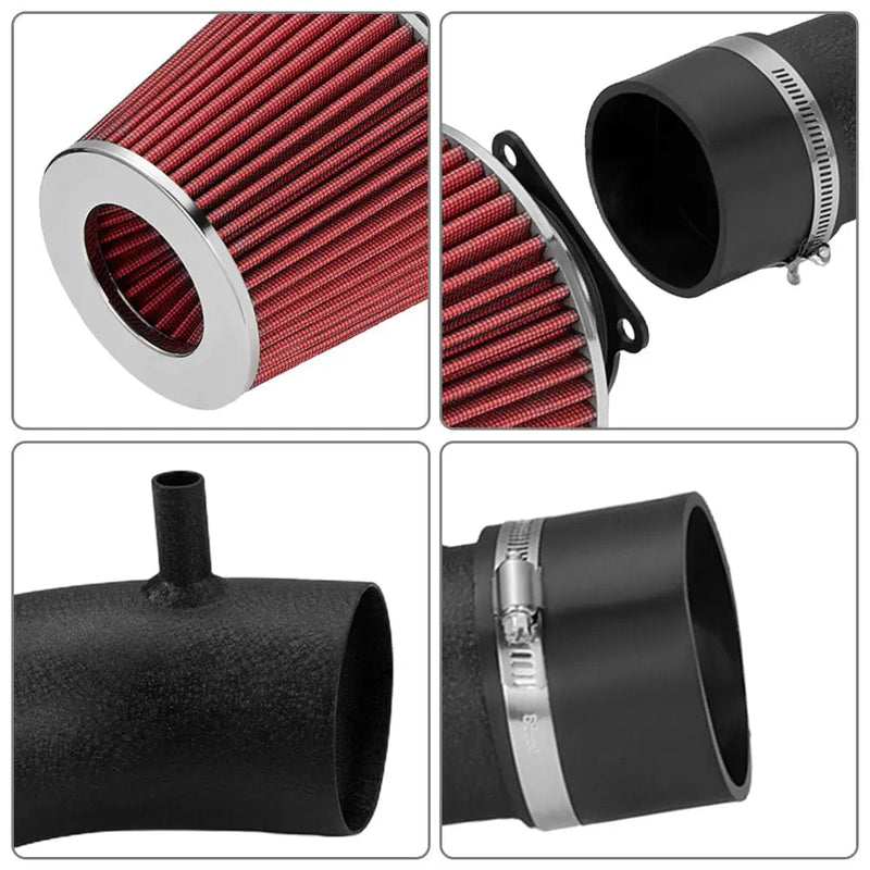 Sport Air Intake Kit for 2003-2006 Nissan 350Z / Infiniti G35 / FX35 3.5L V6 Engine Flashark