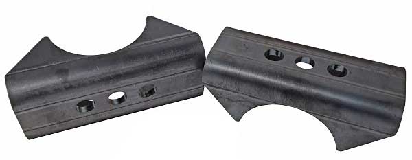 Leaf Spring Perches 3 1/4" Tube, 2 1/2" Spring 6" Long