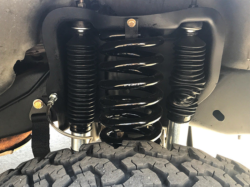 Desolate Motorsports Front 4" Mid Travel Lift Kit  (Bolt-on) - 1980-1996 Ford F150/Bronco