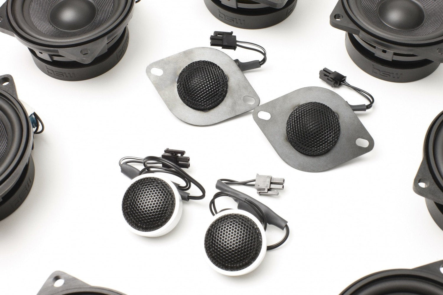 Stage One BMW Speaker Upgrade for E60/E61 Sedan/Wagon with DIRAC / EPS Bavsound LLC