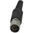 Standard 5 Pin DIN Plug with Strain Relief 5PDP TekShack