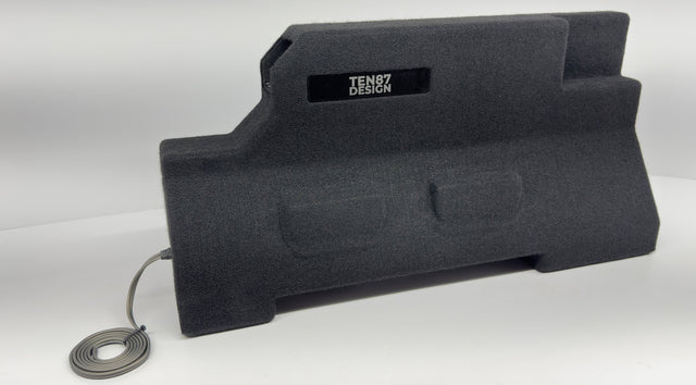 "Stealth V2" Driver Side Loaded Ford F-Series Truck Behind the Seat Sub Enclosure Only Ten87 Design