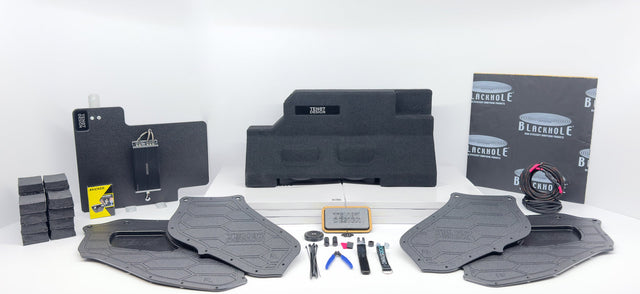 Behind-the-Seat >>> Subwoofer Plug & Play System with Sound Treatment Ten87 Design