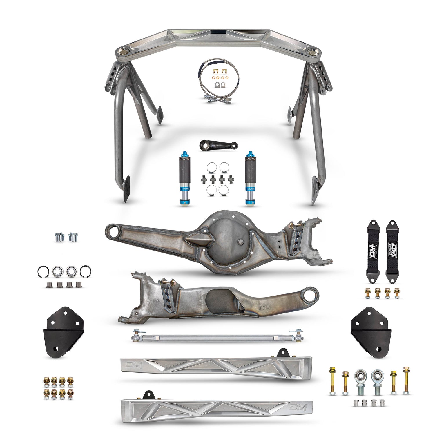 Desolate Motorsports Front Long Travel 3-5" Lift Kit (Stock Width) - 1980-1996 Ford F150/Bronco Desolate Motorsports