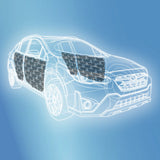 SoundSkins | 2015-2021 Subaru WRX 4 Door Sound Deadening Vehicle Specific Kit | SSK-WRX4DR | 3 Layers (Acoustic Foam, Foil, Rubber Butyl), 30 sq ft SoundSkins Global