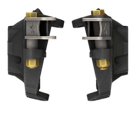 2017-2022 Ford Superduty Dana 60 Weld On Crossover High Steer Arms
