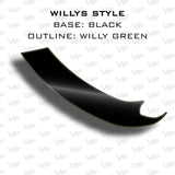 Vinyl Fox Upper Wrap-Around Stripe Vinyl Kit | '20- Current Jeep JT Gladiator