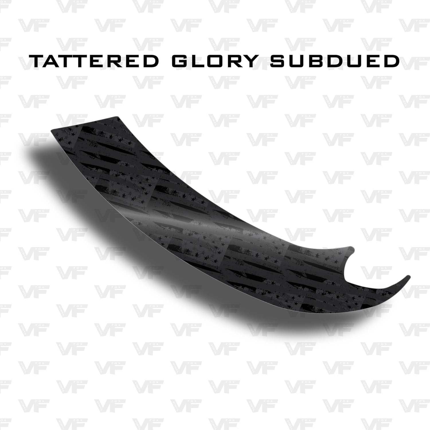Vinyl Fox Upper Wrap-Around Stripe Vinyl Kit | '20- Current Jeep JT Gladiator
