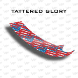 Vinyl Fox Upper Wrap-Around Stripe Vinyl Kit | '20- Current Jeep JT Gladiator