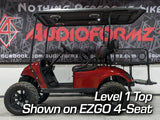88in Universal-Fit Golf Cart Stereo Tops (4-Seat)