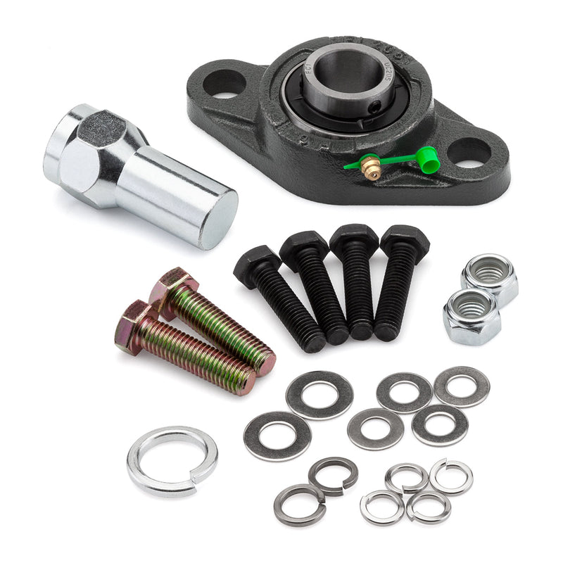 2003-2008 Dodge Ram 3500 4WD Steering Gear Box Stabilizer With Adapter Nut 2009+ Gearboxes