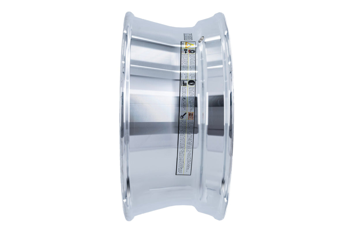 22.5x9 Truck Wheels Flat Face 4pcs Forged Aluminum Rims $342 each BULK PRICE Polished Front Hub Pilot