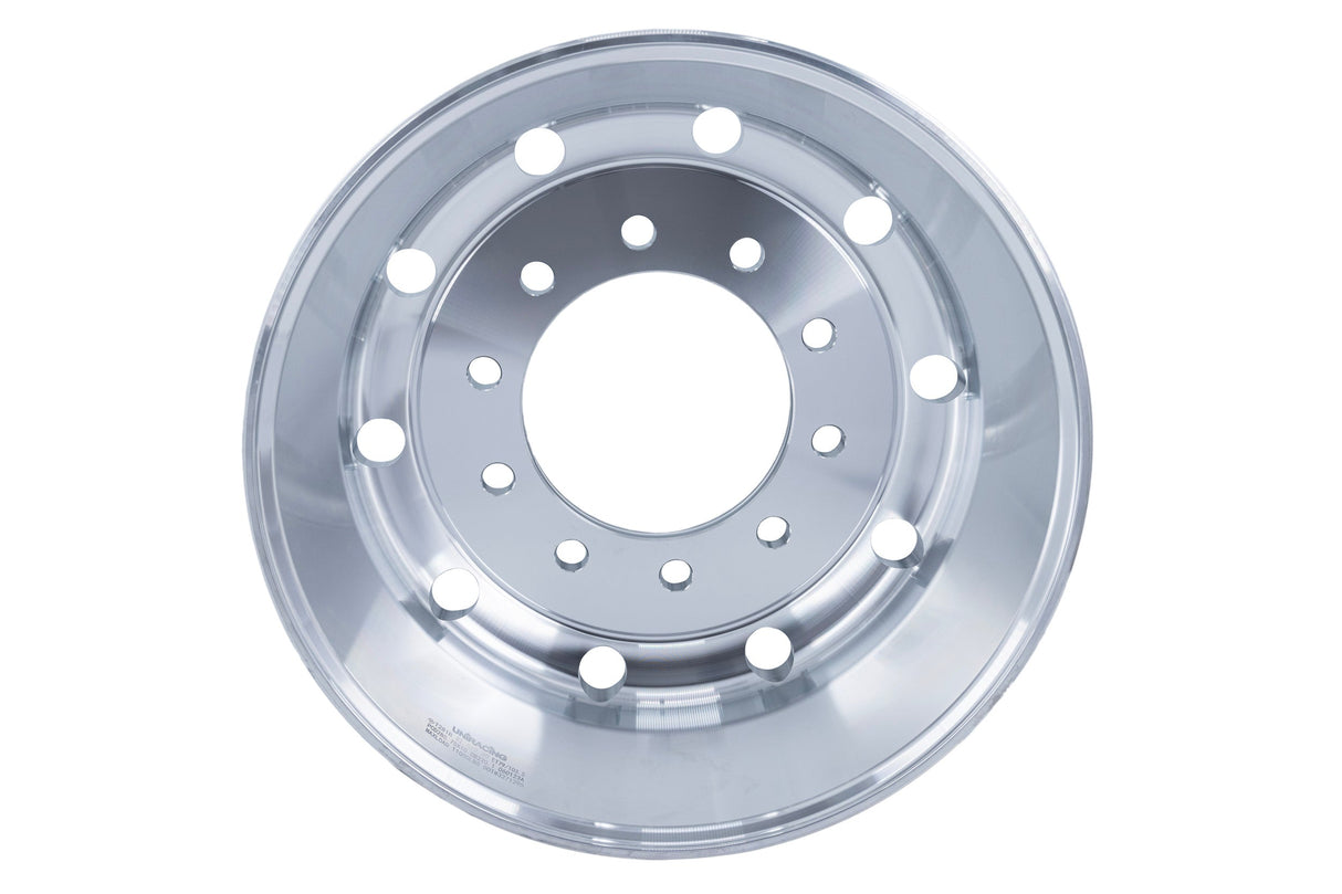 22.5 Aluminum Wheels – Polished Forged 22.5x9 Flat Face Front Hub Pilot Rims