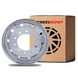 22.5x9 Truck Wheels Flat Face 600pcs Forged Aluminum Rims $149 each FOB WHOLESALE PRICE Polished Front Hub Pilot