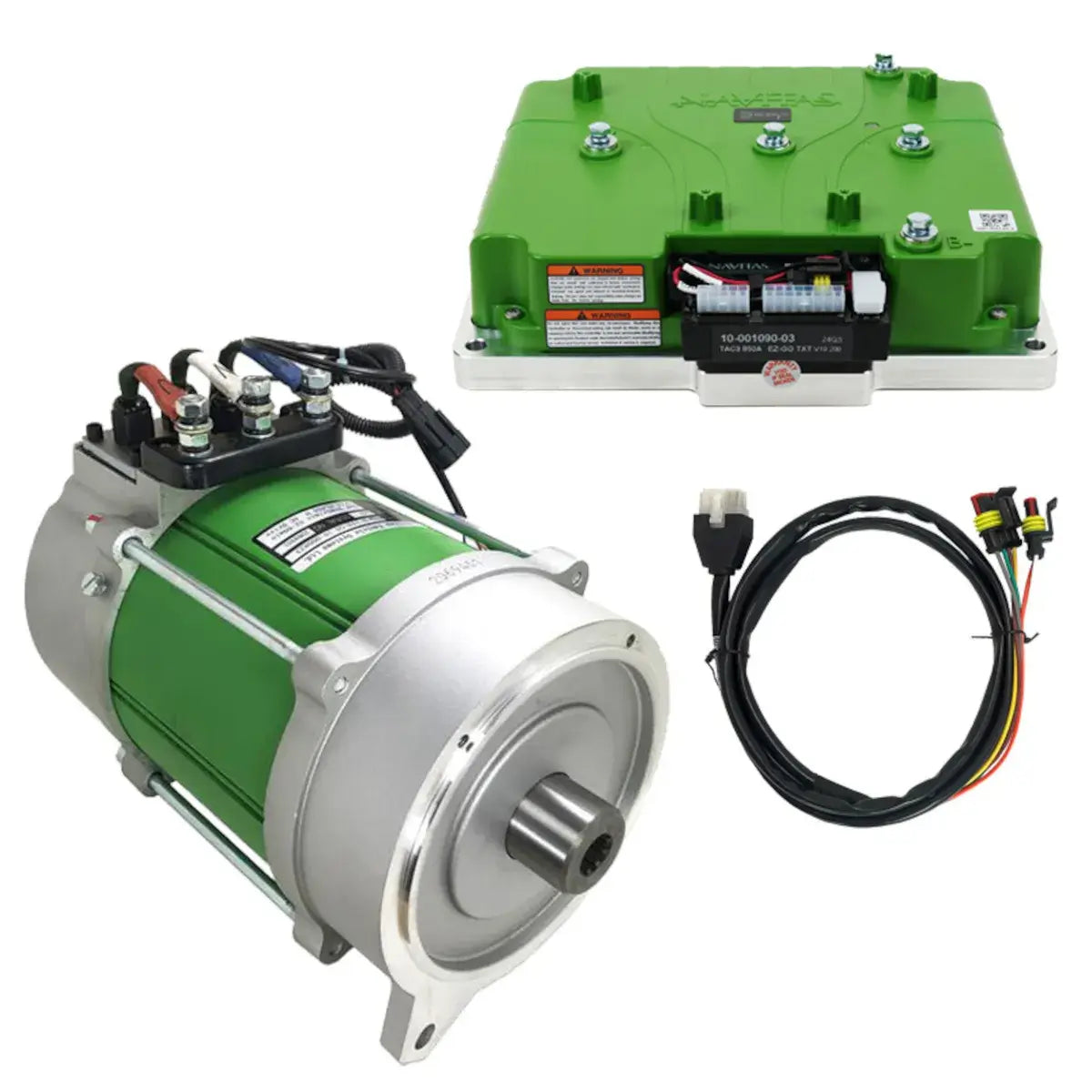 “7.5KW-850 Amp DC to AC Conversion Kit” with OTF for Club Car Sepex/IQ 48V 40+MPH - 72V 50+MPH Replaces the Curtis Stock 1510/1515 Controller
