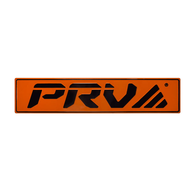PRV Orange Car Tag Durable Vehicle Accessory