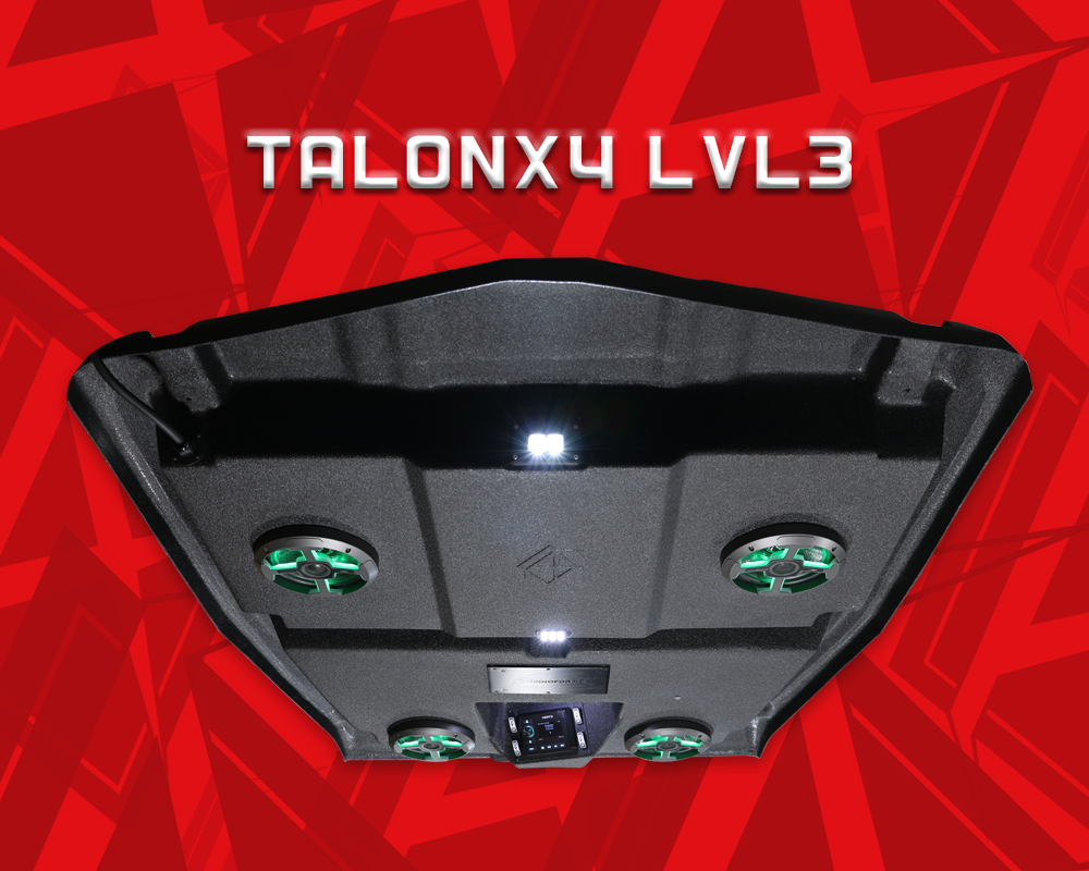 2019+ Honda Talon 1000R-4 / 1000X-4 Stereo Tops (4-Seat)