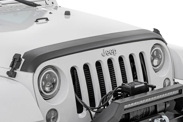 Trail Cladding Hood Protector Jeep Wrangler JK/Wrangler Unlimited (07-18) Rough Country