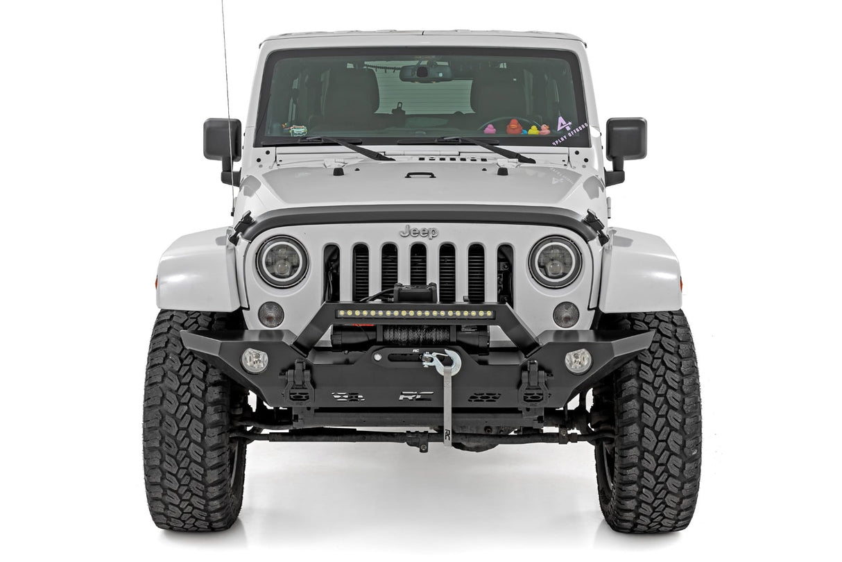 Trail Cladding Hood Protector Jeep Wrangler JK/Wrangler Unlimited (07-18) Rough Country