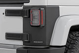 Trail Cladding Rear Corners Jeep Wrangler JK/Wrangler Unlimited (07-18) Rough Country