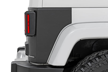 Trail Cladding Rear Corners Jeep Wrangler JK/Wrangler Unlimited (07-18) Rough Country