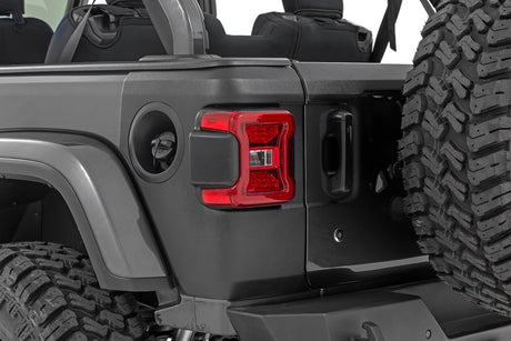 Trail Cladding Rear Corners Jeep Wrangler JL/Wrangler Unlimited (18-26) Rough Country