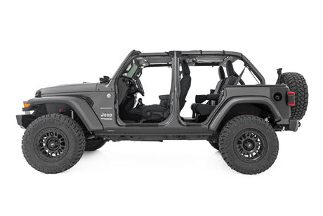 Trail Cladding Rear Corners Jeep Wrangler JL/Wrangler Unlimited (18-26) Rough Country