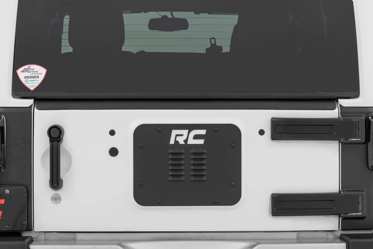 Trail Cladding Tailgate Protector Jeep Wrangler JK/Wrangler Unlimited (07-18) Rough Country