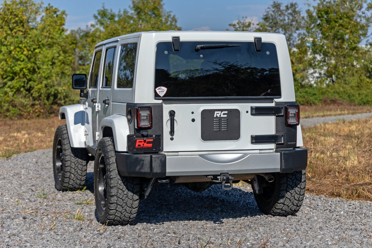 Trail Cladding Tailgate Protector Jeep Wrangler JK/Wrangler Unlimited (07-18) Rough Country
