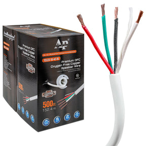 Premium 16 Gauge Oxygen Free Copper Speaker Wire (TCL23-16-4C-UL) Audiopipe