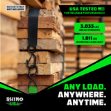 2" x 20' Ratchet Strap Extensions (2-Pack)