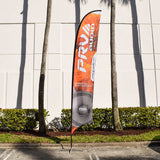 PRV Audio Large Feather Flag For Outdoor Events