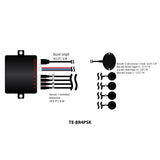 iBEAM TE-BR4PSK Rubber Rear Parking Assist Kit iBEAM