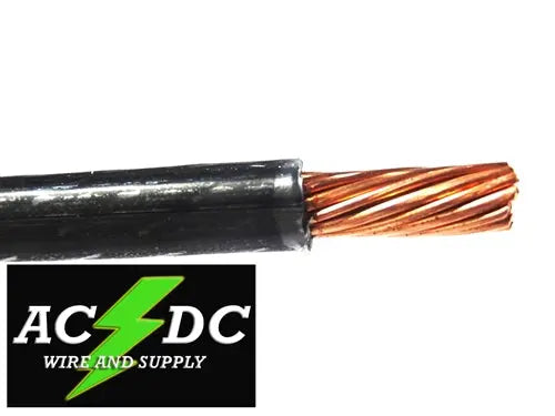 THHN 10 AWG GAUGE BLACK NYLON PVC STRANDED COPPER BUILDING WIRE AC/DC WIRE AND SUPPLY