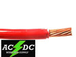 THHN 12 AWG GAUGE RED NYLON PVC STRANDED COPPER BUILDING WIRE AC/DC WIRE AND SUPPLY