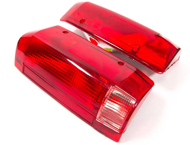 Complete Performance BLEM OEM Red Tail Lights - 1980-1997 Ford F-Series & Bronco Complete Performance