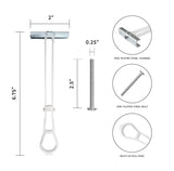 10-Pack 1/4"-20 Quick Channel Toggle Anchors with Bolts