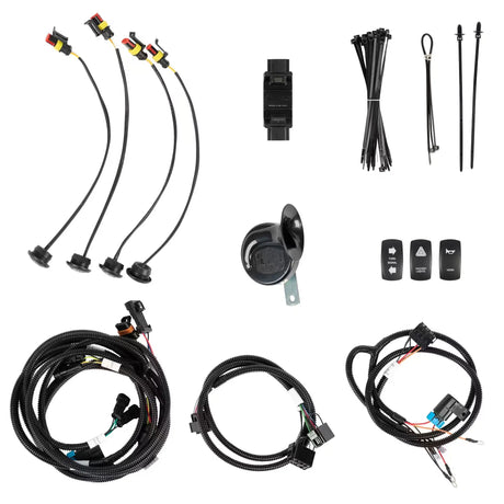 2016-2018 Polaris RZR Turbo (Non-Ride Command) Complete Turn Signal Kit Bundle Corbin Custom Works LLC