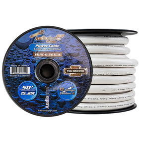 Marine 0 Gauge Power Cable (TMPC-0-50TCW) Audiopipe