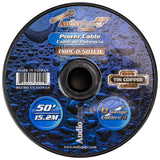 Marine 0 Gauge Power Cable (TMPC-0-50TCW) Audiopipe