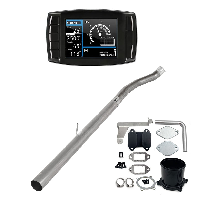 2007.5-2009 6.7L Ram Cummins 4“ DPF/DEF/EGR Delete All-in-One Kit