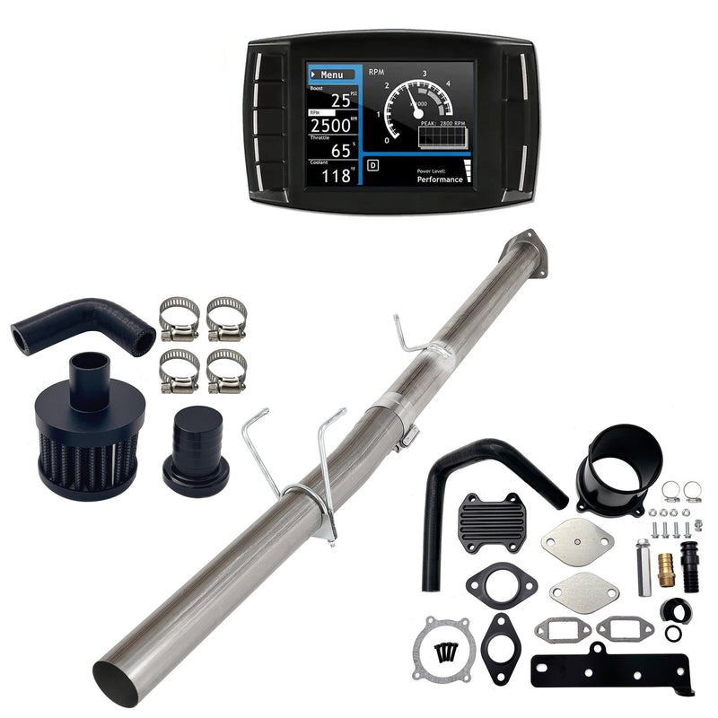 2013-2018 6.7L Ram Cummins 4" DPF/EGR/CCV Delete All-in-One Kit