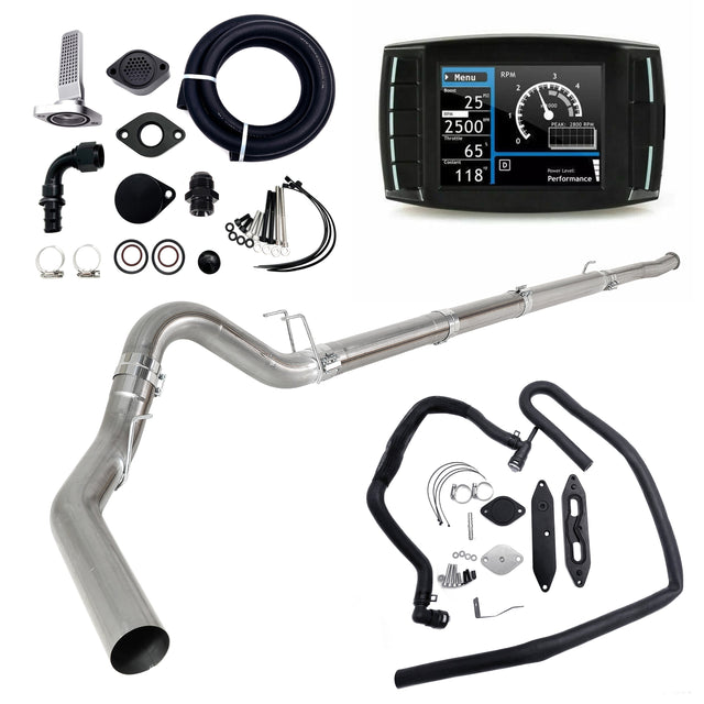 5" DPF/EGR/DEF/CCV Delete 2011-2019 6.7L Ford Powerstroke All-in-One Kit TruckTok