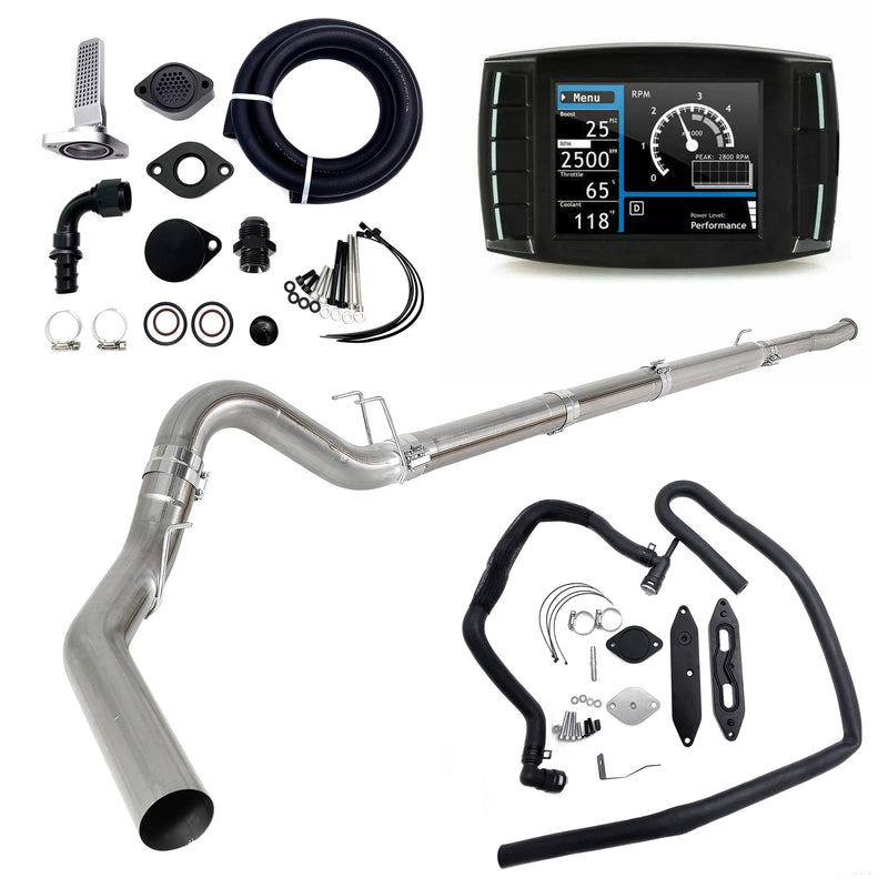 5" DPF/EGR/DEF/CCV Delete 2011-2019 6.7L Ford Powerstroke All-in-One Kit