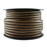 TPS-4CPR-100B - 4 Gauge 100’ 100% Copper Flexible Primary Wire - Black Audiopipe