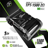 TPT-1500 2 Ohm Amplifier Timpano Audio