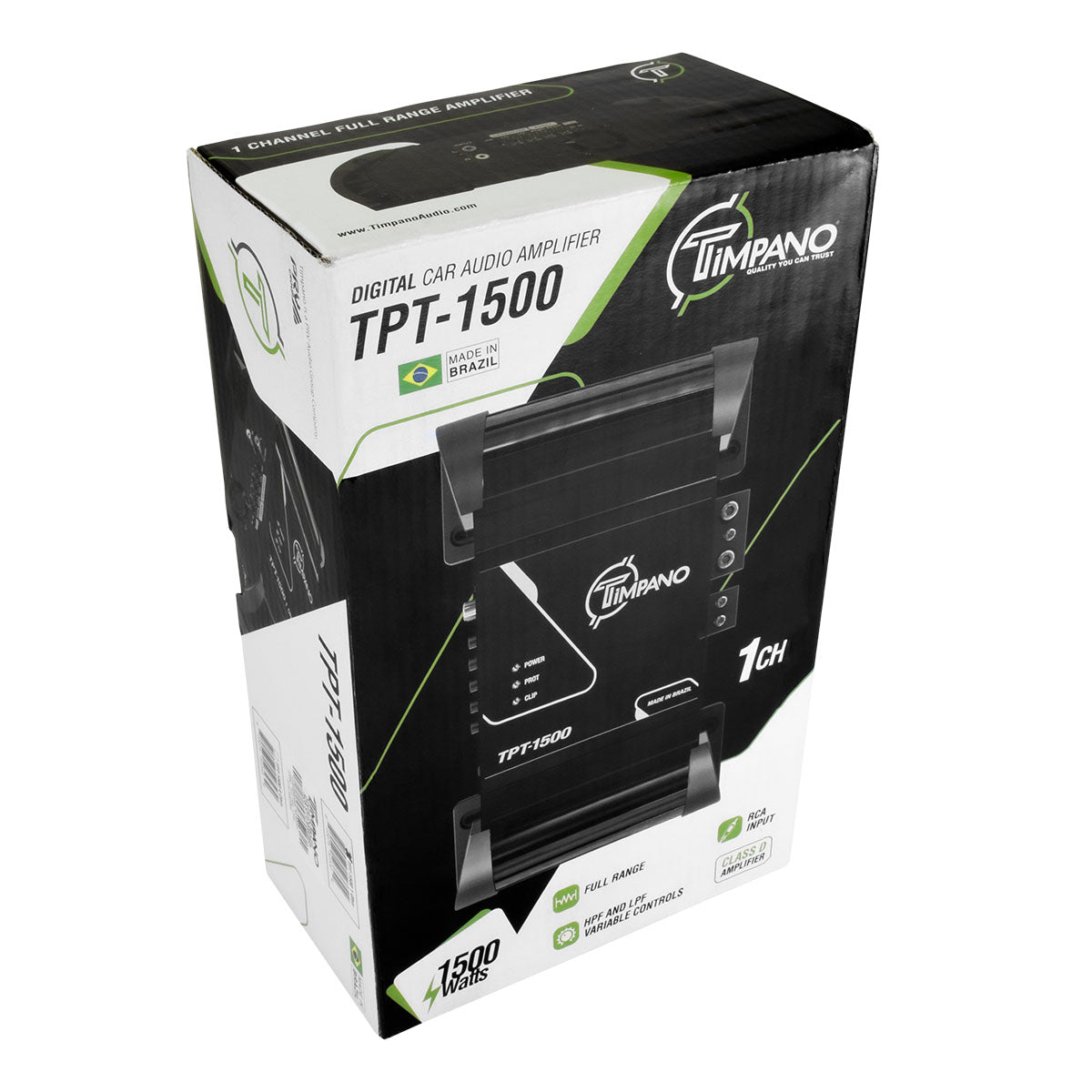 TPT-1500 2 Ohm Amplifier Timpano Audio