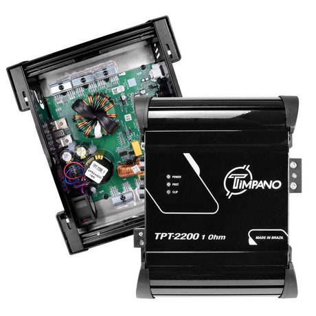 Timpano 2200 Watts Car Audio Amplifier Fullrange TPT-2200 1 Ohm Timpano