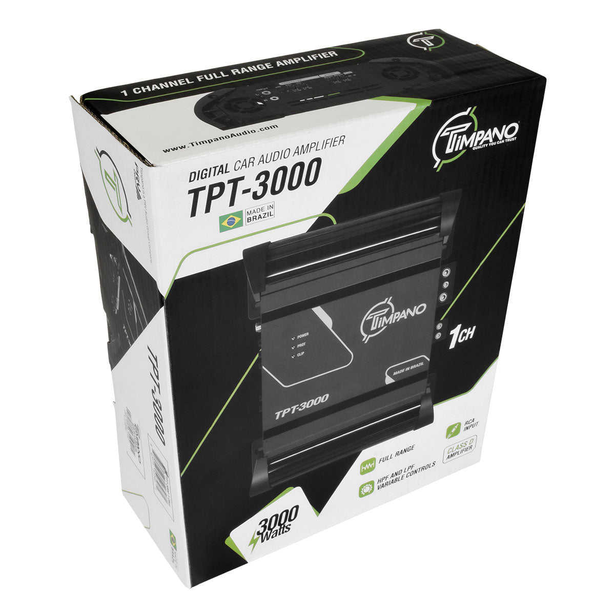 TPT-3000 2 Ohm Amplifier Timpano Audio